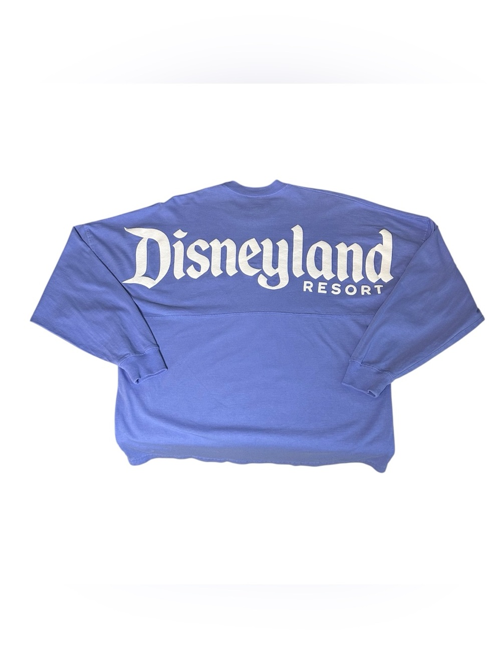 Disneyland Spirit Jersey Purple Long Sleeve T-Shirt White 'D' Logo Women's XS